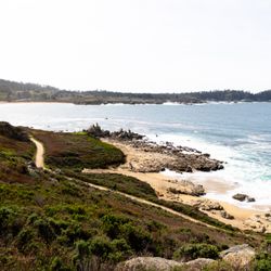 Carmel Meadows Trailhead - Seaside path