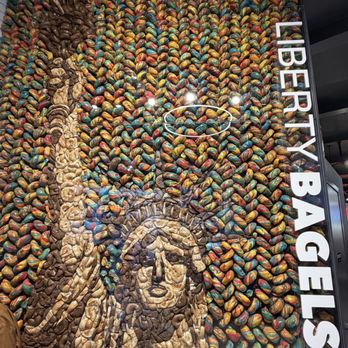 Liberty Bagels - Liberty bagel's bagel art - Bagels Near Me - New York, New York Liberty Bagels - Liberty bagel's bagel art - Bagels Near Me - New York, New York