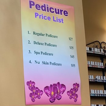 Happy Nails & Spa - Pedicure Price List - Nail Salons Near Me - Raynham, Massachusetts