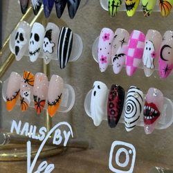 Pure Natural Nail Spa - These are some of the custom designs they can do
