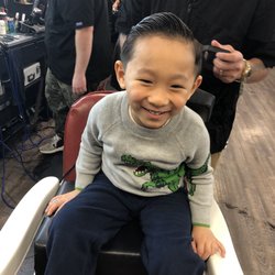 Joseph's Barbershop - Joseph gave my nephew a nice massage after the haircut.
