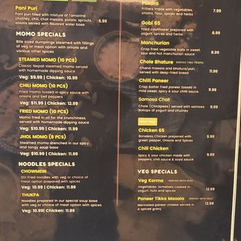 P.K. Curry House - Menu - Himalayan/Nepalese Near Me - Mayfield Heights, Ohio