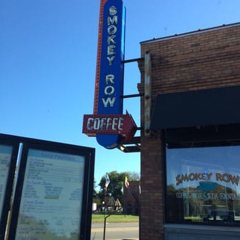 Smokey Row Coffee - Pic of the sign - Coffee & Tea Near Me - Des Moines, Iowa