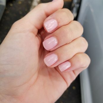 Family Nails - $30 ANC (powder gel mani) by Tim - Just asked for a nude pink, love it! - Nail Salons Near Me - Mastic, New York Family Nails - $30 ANC (powder gel mani) by Tim - Just asked for a nude pink, love it! - Nail Salons Near Me - Mastic, New York