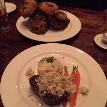 Rick's Chophouse - Filet with crab meat and the cowboy ribeye... Amazing!!! - Seafood Near Me - McKinney, Texas Rick's Chophouse - Filet with crab meat and the cowboy ribeye... Amazing!!! - Seafood Near Me - McKinney, Texas
