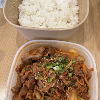 Jagalchi - Pork dupbap with rice - Seafood Markets Near Me - Daly City, California Jagalchi - Pork dupbap with rice - Seafood Markets Near Me - Daly City, California
