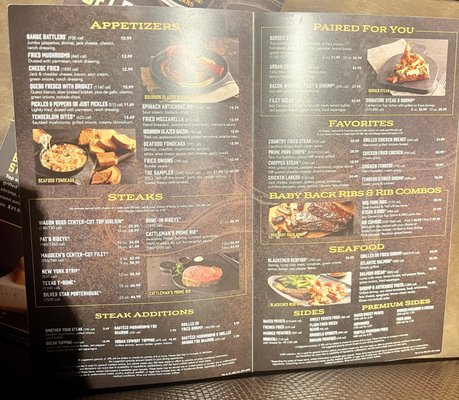 Menu photo 1 Saltgrass Steak House Parker, CO Menu photo 1 Saltgrass Steak House Parker, CO