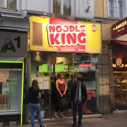 Noodle King - Outside of Noodle King, located close to the subway station