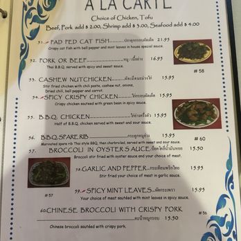 Salathai Thai Cuisine - Menu - Thai Near Me - San Gabriel, California