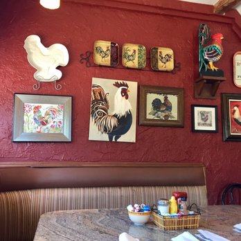 Early Bird - Chicken themed decor. Very cute restaurant! - Breakfast & Brunch Near Me - Northville, Michigan