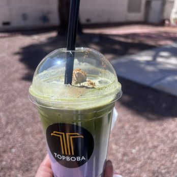 Top Boba - Taro matcha brown sugar cloud is pretty sad looking - Bubble Tea Near Me - Las Vegas, Nevada Top Boba - Taro matcha brown sugar cloud is pretty sad looking - Bubble Tea Near Me - Las Vegas, Nevada