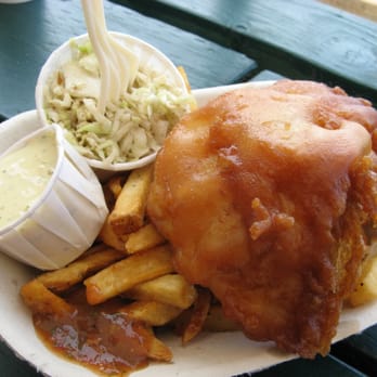 Red Fish Blue Fish - Halibut fish and chips - Fish & Chips Near Me - Victoria, British Columbia Red Fish Blue Fish - Halibut fish and chips - Fish & Chips Near Me - Victoria, British Columbia