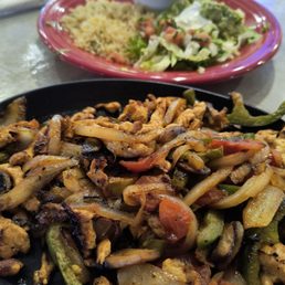 Chicken Fajitas.