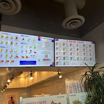 T Swirl Crepe - Menu - Desserts Near Me - Chandler, Arizona