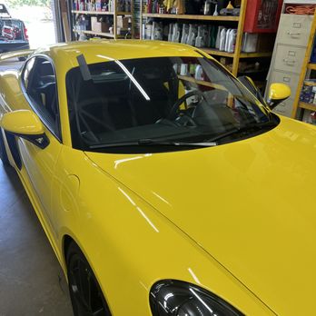 Broken Auto Glass - Porsche GT4 - Auto Glass Services Near Me Broken Auto Glass - Porsche GT4 - Auto Glass Services Near Me