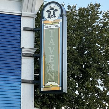 Sacred Cow Tavern - Sign - Pubs Near Me - Cedar Rapids, Iowa