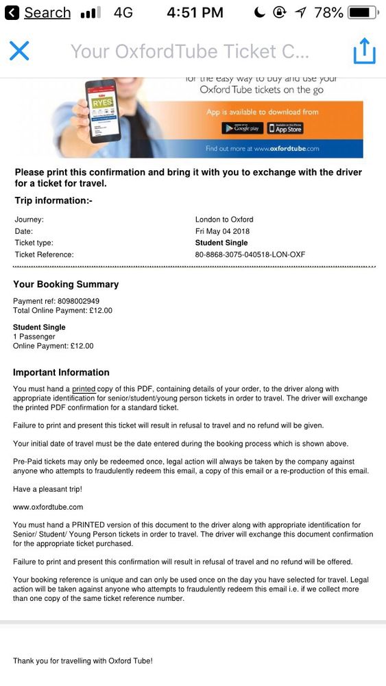 OXFORD TUBE BUS Updated May 2024 Victoria St, London, United