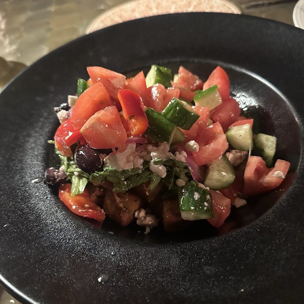 Pescada - Greek villager salad - Seafood Near Me - Scottsdale, Arizona Pescada - Greek villager salad - Seafood Near Me - Scottsdale, Arizona