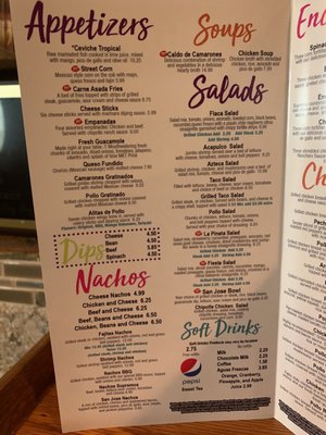 Menu photo 2 San Jose Mexican Restaurant Lumberton, NC Menu photo 2 San Jose Mexican Restaurant Lumberton, NC