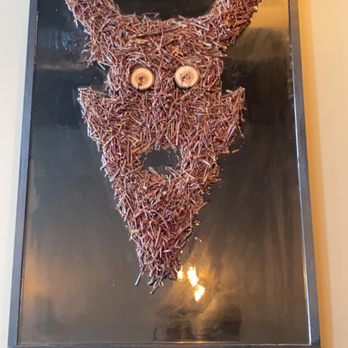 Logyard Brewing - Taproom - a picture of a picture of a horned head - Brewpubs Near Me - Kane, Pennsylvania