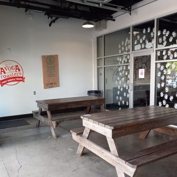 Avoca Coffee - Patio with Shade! Rear entrance. - Coffee & Tea Near Me - Fort Worth, Texas Avoca Coffee - Patio with Shade! Rear entrance. - Coffee & Tea Near Me - Fort Worth, Texas