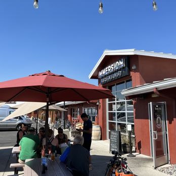 UPP Liquids - Dog-friendly patio out front next to the parking lot - Breweries Near Me - Bend, Oregon