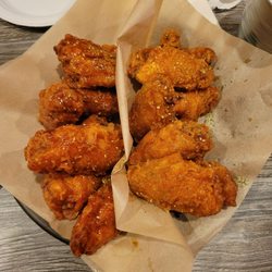 The Chicken On Fire - Soy Garlic & Mild Spicy Wings and Drumsticks / Medium