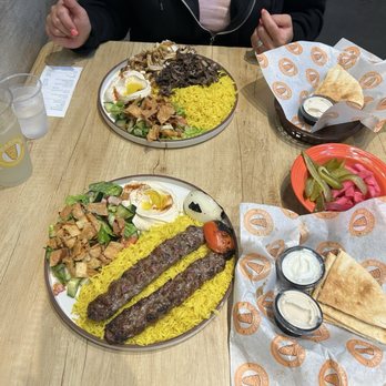 Shawarmaati - Kafta Platter, Beef and Chicken Shawarma Platter - Mediterranean Near Me - Gilbert, Arizona Shawarmaati - Kafta Platter, Beef and Chicken Shawarma Platter - Mediterranean Near Me - Gilbert, Arizona