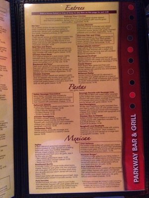 Menu photo 7 Parkway Bar & Grill Aurora, CO