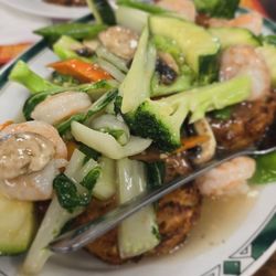 Fortune Cookie Chinese Restaurant - Shrimp Foo Young. Wow!