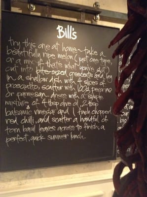 Menu photo 7 Bill's London, XGL