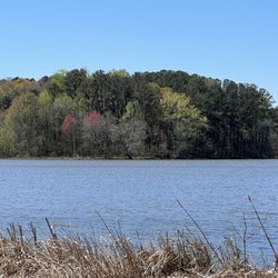 Acworth Beach - View across the lake