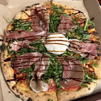 Piacere Wood Fired Pizza - Prosciutto and burratta INCREDIBLE PIZZA - Pizza Near Me - Boca Raton, Florida Piacere Wood Fired Pizza - Prosciutto and burratta INCREDIBLE PIZZA - Pizza Near Me - Boca Raton, Florida
