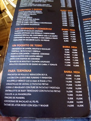 Menu photo 4 Oh! Mandril Madrid, M Menu photo 4 Oh! Mandril Madrid, M