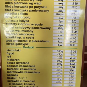 Bar Mleczny Krakus - Menu in polish only Aug 2023 - Milk Bars Near Me - Kraków, Massachusetts Bar Mleczny Krakus - Menu in polish only Aug 2023 - Milk Bars Near Me - Kraków, Massachusetts