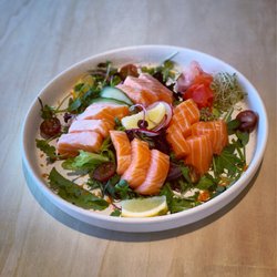 Table of Munchies - Ora King salmon sashimi