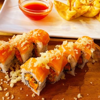 Rice Restaurant & Sushi Bar - Double Salmon Roll - Sushi Bars Near Me - Cumming, Georgia Rice Restaurant & Sushi Bar - Double Salmon Roll - Sushi Bars Near Me - Cumming, Georgia