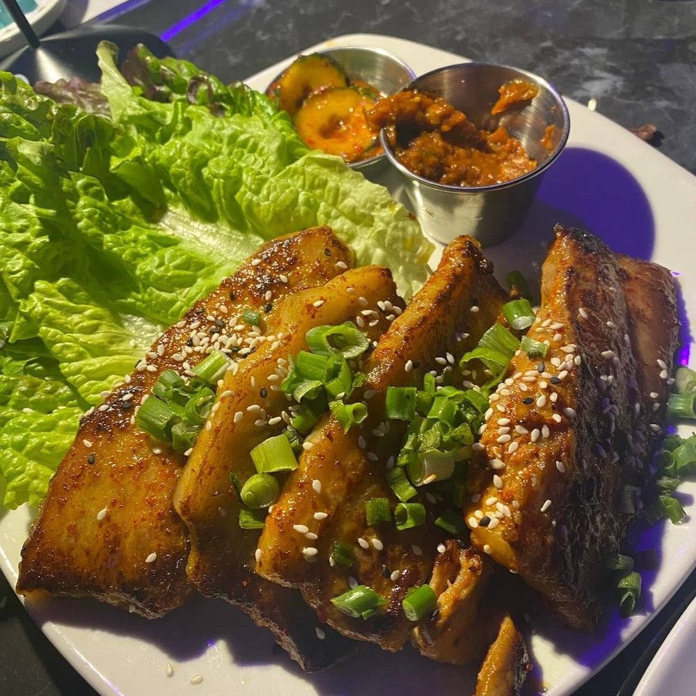 Juche St Paul - Spicy pork belly - Korean Near Me - Saint Paul, Minnesota Juche St Paul - Spicy pork belly - Korean Near Me - Saint Paul, Minnesota