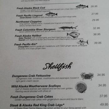 Anthony's Pier 66 - Menu May 2015 - Seafood Near Me - Seattle, Washington
