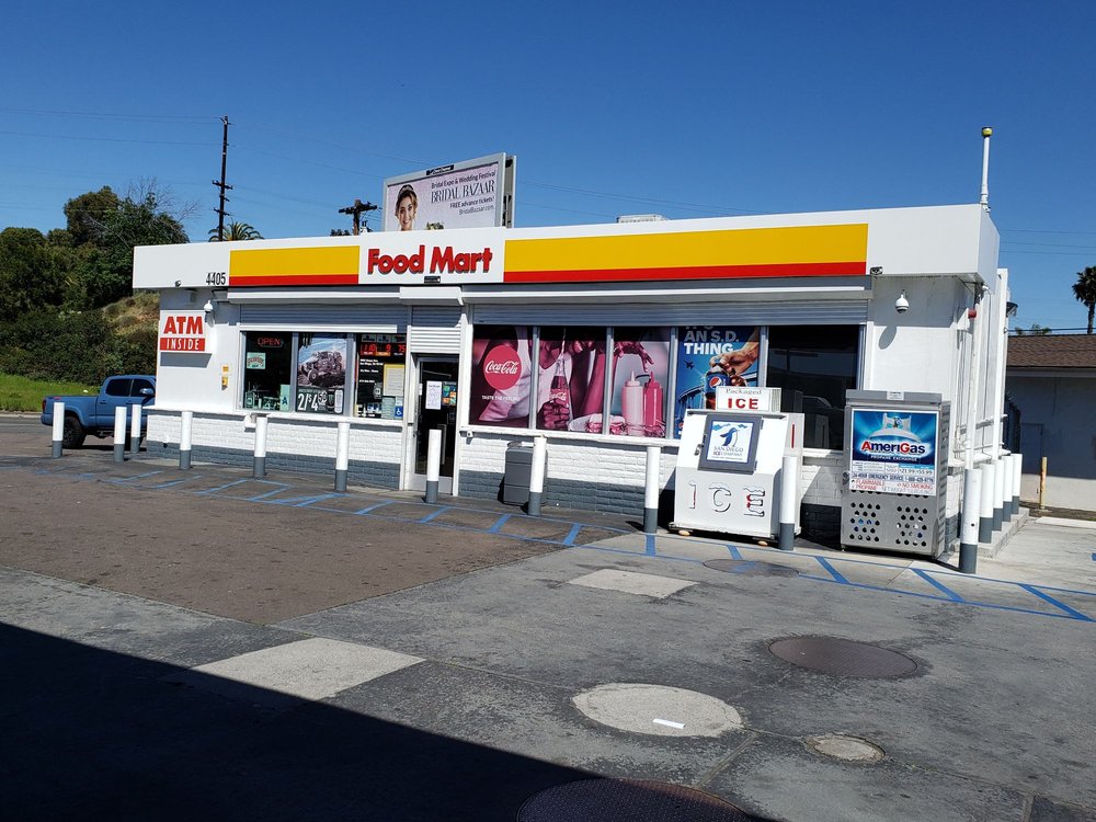 SHELL GAS STATION 4405 Home Ave, San Diego, California Gas Stations