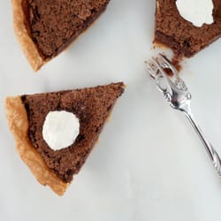 Butterfield Gourmet - Chocolate custard pie - yum!