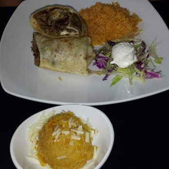 La Hacienda - Philly burrito with the corn spoon bread - Mexican Near Me - Dover, Delaware La Hacienda - Philly burrito with the corn spoon bread - Mexican Near Me - Dover, Delaware