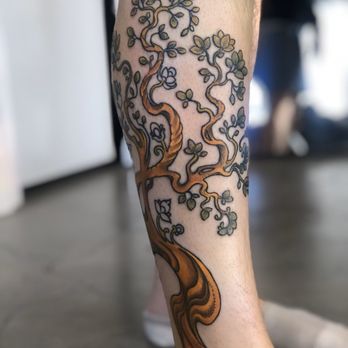 Ink Medicine - Whimsical olive tree! - Tattoo Near Me - San Leandro, California Ink Medicine - Whimsical olive tree! - Tattoo Near Me - San Leandro, California