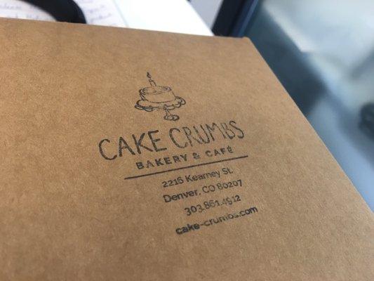 Menu photo 2 Cake Crumbs Bakery & Cafe Denver, CO Menu photo 2 Cake Crumbs Bakery & Cafe Denver, CO