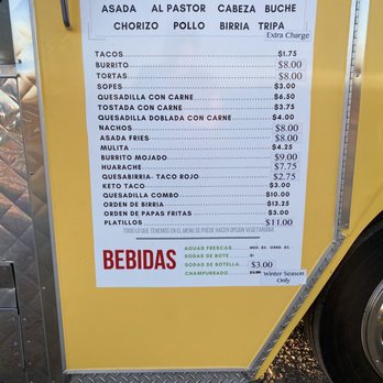Tacos La Madrina - New updated menu prices. - Tacos Near Me - Hesperia, California Tacos La Madrina - New updated menu prices. - Tacos Near Me - Hesperia, California