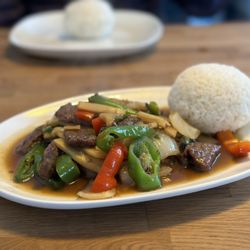 Thai Küche Jiap - Lunch special #53   Very spicy!