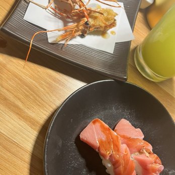 Sushi Tomoki - Chutoro and sweet shrimp heads - Sushi Bars Near Me - Los Angeles, California