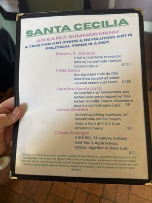 Menu photo 1 Santa Cecilia Albuquerque, NM Menu photo 1 Santa Cecilia Albuquerque, NM