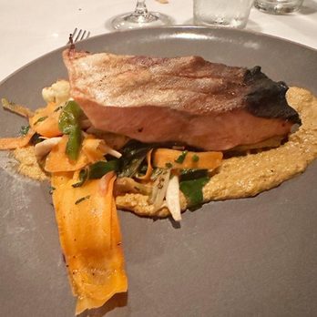 Table 5 - Grilled Scottish Salmon - New American Near Me - Northville, Michigan