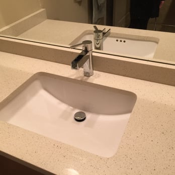 Granite and Marble Specialties - Almond Roca bathroom countertop and undermount sink - Countertop Installation Near Me - Kent, Washington